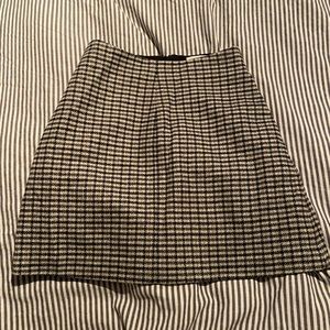 Aritzia wilfred essonne plaid skirt
